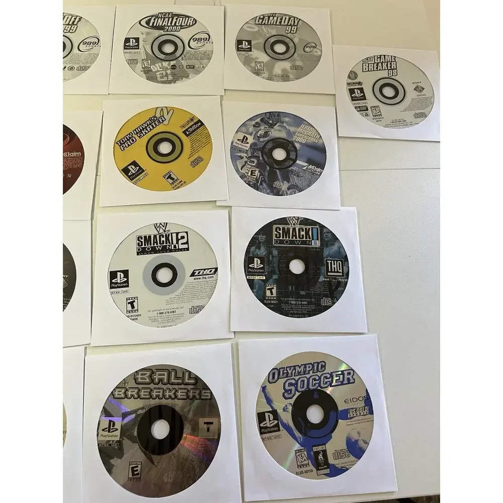 🔥 Huge PS1 Game Lot Of 24 Games - Disc Only 🔥 Play Station One 🕹️